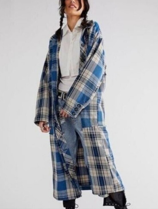 We The Free Jackets & Blazers - Free People Heavenly Plaid Jacket